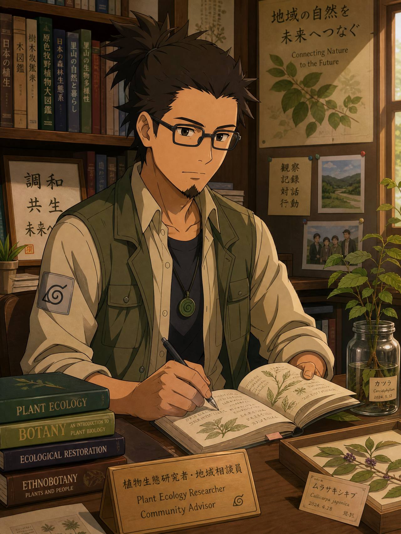 抖荫短视频植物视频摄影师-陈绿野